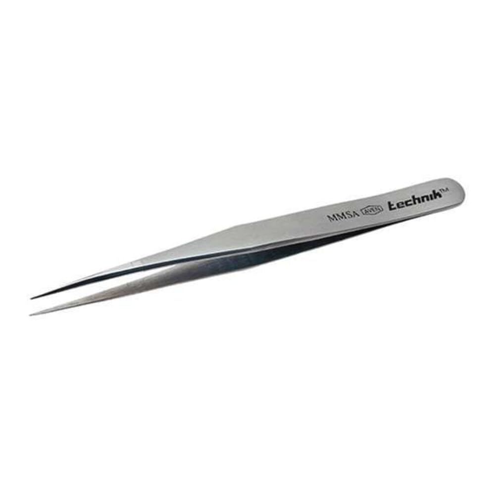 Aven gerade stark Präzise Muster mm Pinzette, 12,7 cm Länge, 3 Star Grade, Stainless Steel, 5" Length, 3 Star Grade, 1