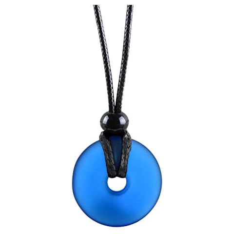 Sea Glass Lucky Donut Necklace - I am Happy Series Cover