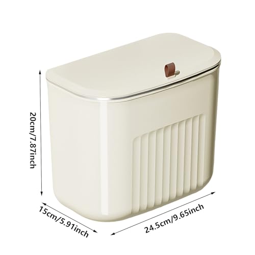 Caneca colgante para compostaje de 7 litros con tapa miniatura 4