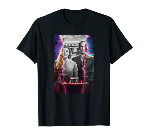 Marvel WandaVision Wanda & Vision Series Poster Camiseta