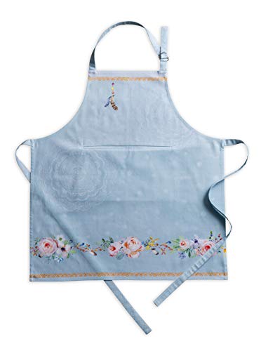 Maison d' Hermine 100% Cotton 1-Piece Kitchen Apron for women with Pocket Chef Apron and Mothers Day Gifts