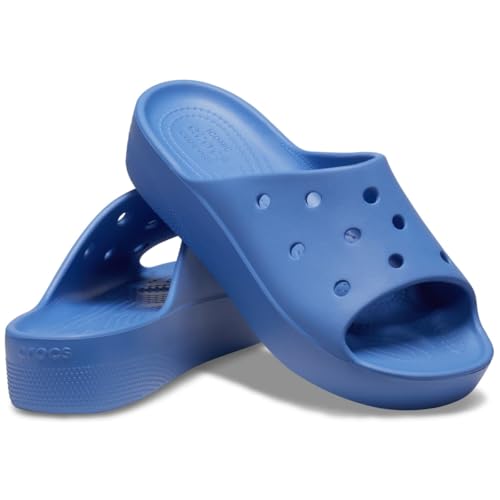 Crocs womens Classic Platform Slide Emb2