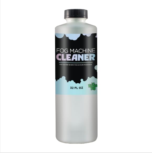Froggy's Fog Fully Clean Fog and Haze Machine Cleaner Fluid - 1 Quart (32 fl....