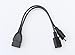 Yonisun Micro USB Host OTG Cable with USB Power for Samsung/HTC/Nexus/Lg Phones and Tablets (2 Pack)