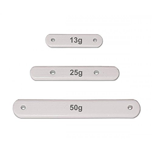 Barrette di zavorramento, in piombo, 50 g, per