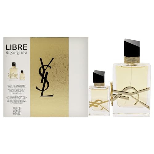 Yves Saint Laurent Laurent Libre Women 1.6oz EDP Spray, 7.5ml EDP Spray (Mini) 2 Pc Gift Set Yves Saint Laurent Laurent Libre Women 1.6oz EDP Spray, 7.5ml EDP Spray (Mini) 2 Pc Gift Set