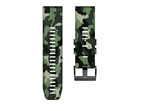 Correa de silicona de 26 y 22 mm compatible con Garmin Fenix 6X Pro y 5S Plus Easyfit