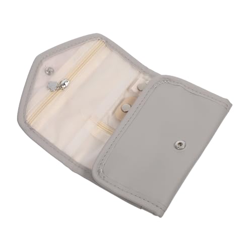 SOIMISS Bolsa Enrollable De Viaje Para Joyas Estuches Pequeños Para Collares Pendientes y Anillos Organizador Plegable Para Joyas