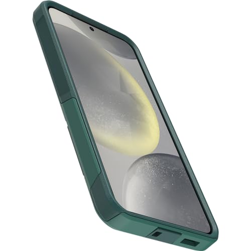 Image of OtterBox Samsung Galaxy S24 Commuter Series Case - Get Your Greens (Green) | Thin & Protective Galaxy Phone Case, Dual-Layer, Impact Absorbing, Slim Phone Case for Samsung, Best Protective Phone Cases
