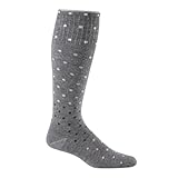 Sockwell Women's on The Spot Graduated Compression Socks-Ideal for-Travel-Sports-Nurses-Pregnancy-Reduces Swelling, Charcoal, Medium/Large