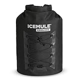 ICEMULE Pro XLarge Collapsible Backpack Cooler β Hands Free, 100% Waterproof, 24+ Hours Cooling, Soft Sided Cooler for Hiking, Camping, Fishing & Picnics, 33 Liter, Fits 32 Cans + Ice, Matte Black