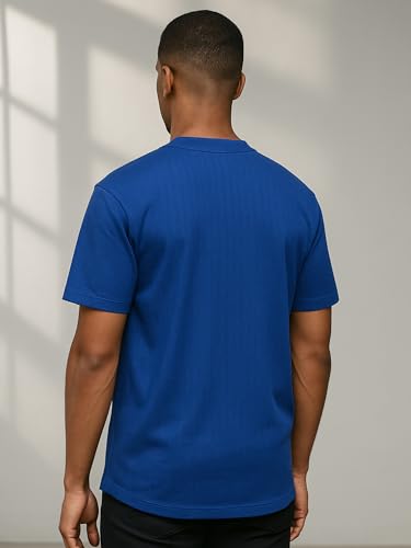 Image of Dollar Club Men's Cotton Round Neck Solid T-Shirt