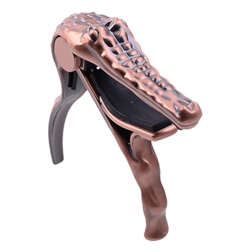 Yardwe Cejilla de Metal para Guitarra Clásica y Eléctrica Clip Portátil para Ajuste Rápido de Tono...