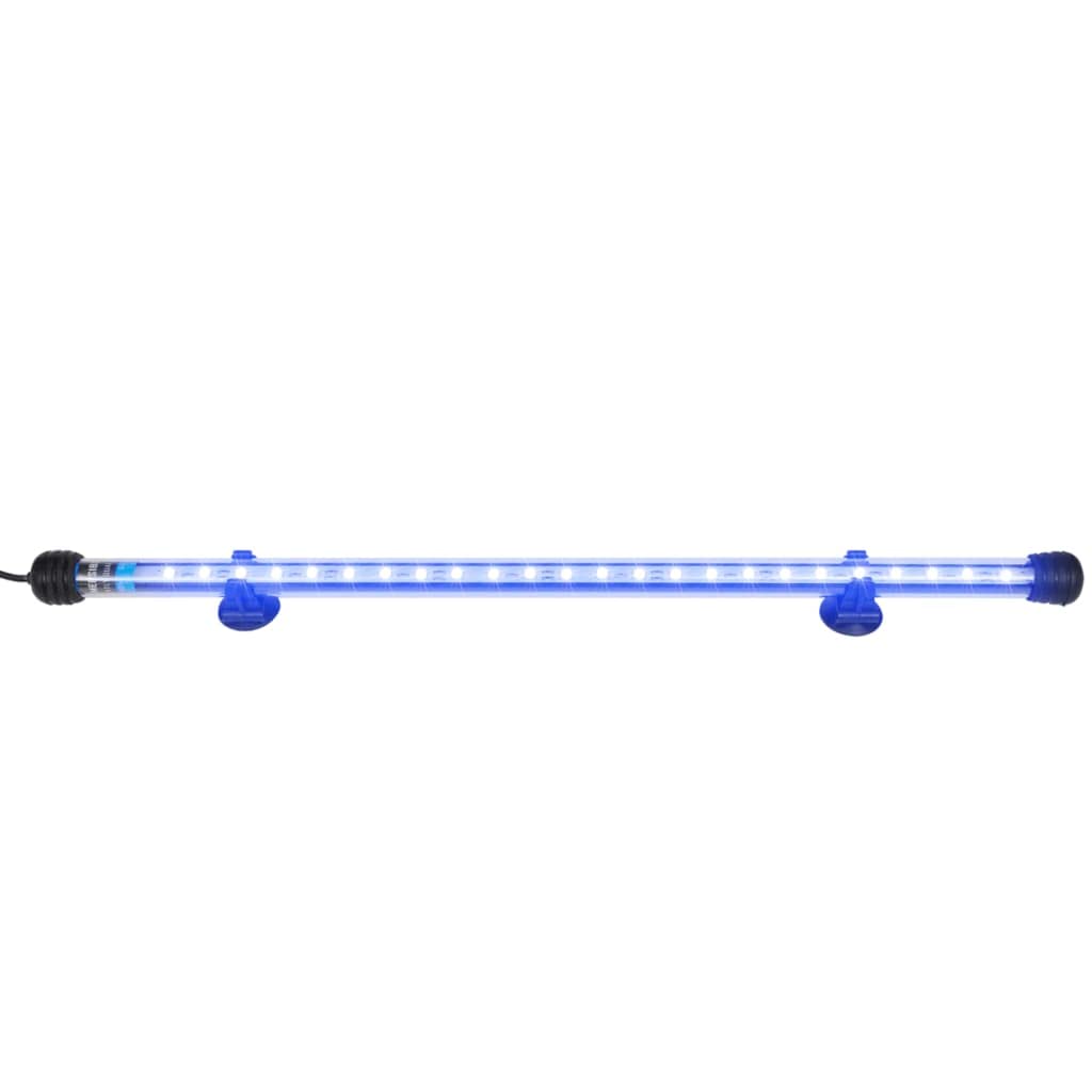 vidaXL Luce a LED Acquario 48 cm Azzurro Illuminazione Eco Lampada Subacquea