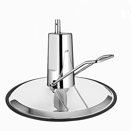 DENEST Barber Chair Replacement Hydraulic Pump 4-Bolt Model Pump Beauty Salon Hydraulic Replacement Pump with Base, Adjustable Height 11cm/4.3inch & Weight Capacity 300kg/661lbs