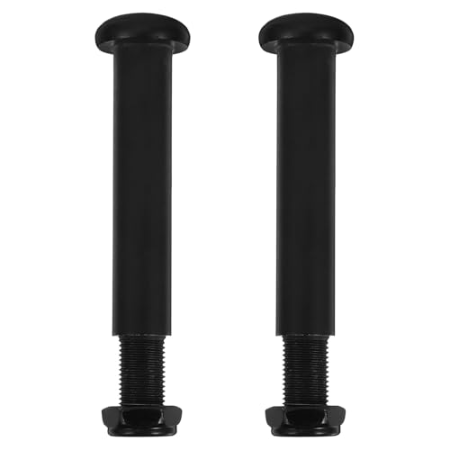 Boulons de pédale pour vélo elliptique en acier noir de remplacement