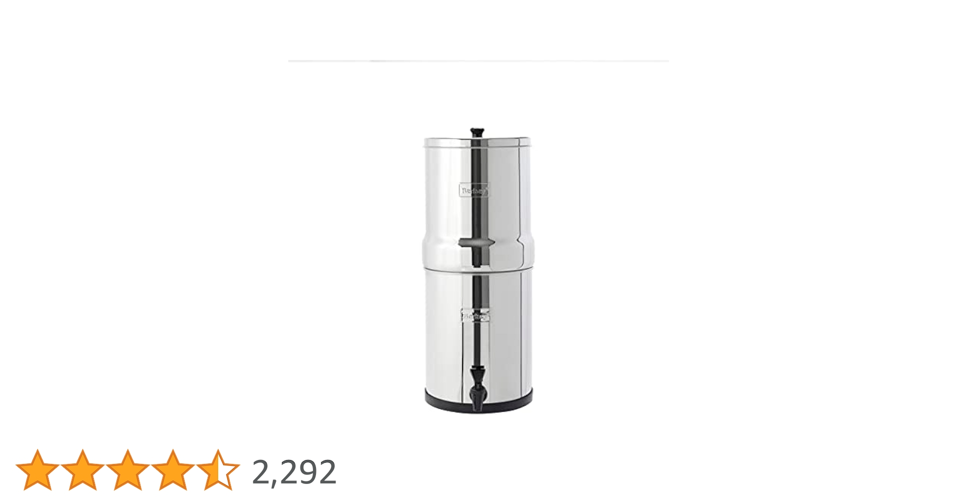 【美品】バーキー浄水器  Berkey（フィルター無し） 913cR+RX0tL._UF1000,1000_QL80_.jpg