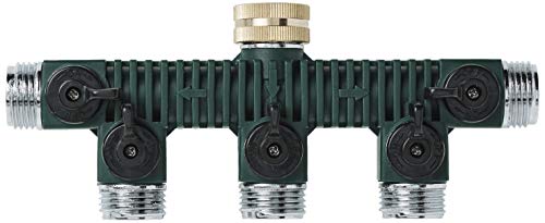 Orbit 62019 5-Way Zinc Hose Faucet Valve Manifold - image 1