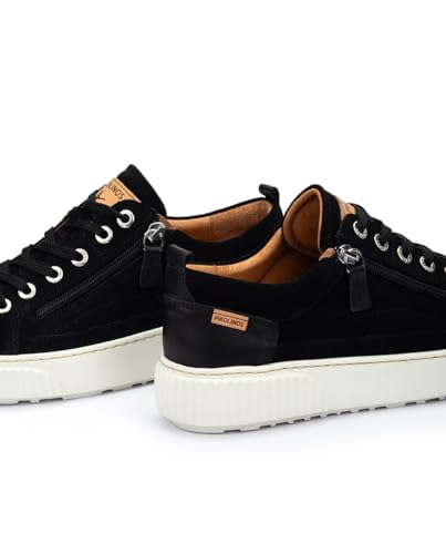 Sneakers Leather Riells for Woman Black4