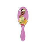 WetBrush Disney Original Detangler Hair Brush, Ultra Soft Intelliflex Bristles to Gently Separate Knots With Ease, Wet Brush Detangler Is Gentle on Hair, Disney Ultimate Princess Collection, Tiana - Image 2