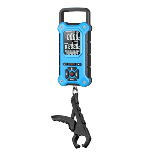 8-Slot Digital Fishing Scale with Lip Gripper &amp; Auto-Rank Memory