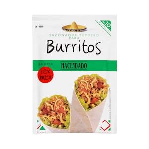 Sazonador para burritos Hacendado Sobre 40 g Pack 2