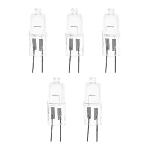 DOITOOL Ampoules Halogènes G4 12V 10W 2900K Blanc Chaud - 5 Pièces Capsule Bi-Pin Pour Éclairage De Cabinet Lustre Et Projecteur Compact Et Performant
