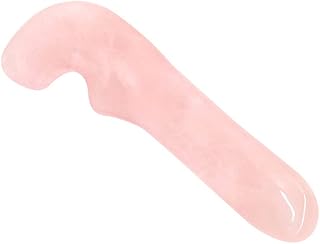 Hemoton Bastão De Tendão De Jade Ferramenta Massageador Facial Ferramentas De Massagem Ferramentas Faciais Placa De Raspagem Ferramenta De Raspagem Facial Ferramenta De Massagem Jade