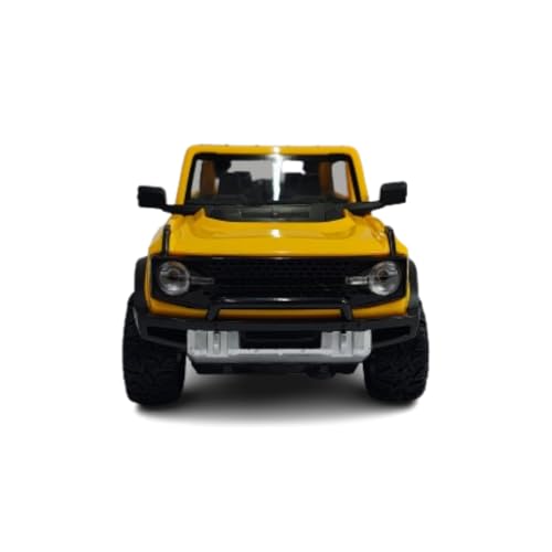 Image of Remote Jep Bronco | Bronco Trucks Remote Control Toy | for Bronco jep Lovers & Kids Collection | (YellowRed). (Yellow)