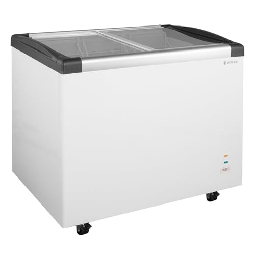 GastroHero Gefriertruhe ECO 350 I Tiefkühltruhe groß 273L I...