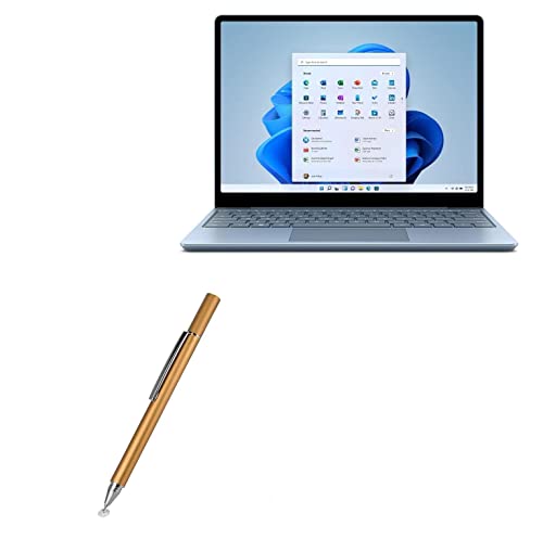 BoxWave Stylus Pen Compatible with Microsoft Surface Laptop Go 2 (Stylus Pen FineTouch Capacitive Stylus, Super Precise Stylus Pen for Microsoft Surface Laptop Go 2 - Champagne Gold