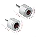 Bulevisiter Pipe Cleaner Brush Kit 15mm + 22mm Power Drill Attachment Copper Tube Cleaner Metal Polishing Tool Industrial Grade Rust Remover(2PCS)