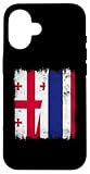 Georgien Thailand Halbe Flagge Georgische Thai Wurzeln Hülle für iPhone 16