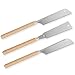 Produktbild WALTER Japansägen-Set: DOZUKI, RYOBA, KATABA - 3-teilig, langlebige Sägeblätter, Holzgriffe, biegsame Blätter mit grober und feiner Zahnung für präzise Längs-, Quer- und Schrägschnitte