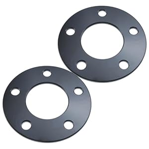 Ruici Lucky 2Pcs 3Mm (1/8&Quot;) Hubcentric Flat Wheel Spacers 5X114.3 5X4.5 70.5Mm Hub -(Black) 7 31lyvk9 1yl. sl500 . ss300