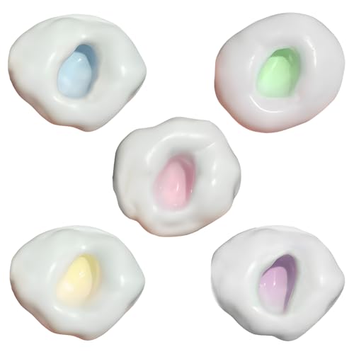 5 Stück Stressball, Squishy Durable Squeeze Spielzeug für...