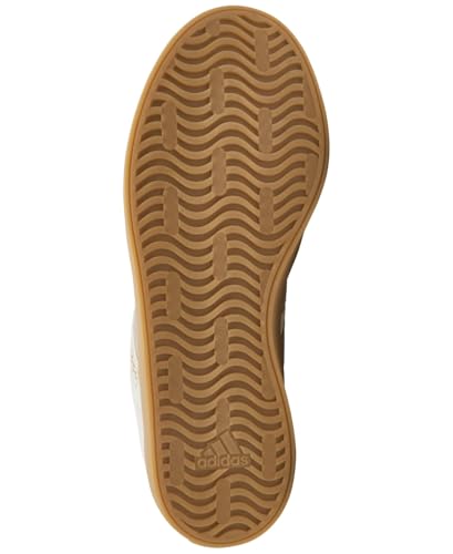 adidas Women's Vl Court 3.0 Sneakers (Natural/Gold/Gum) - Size 9.5 M4
