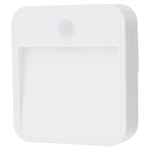 Mr. Beams MB 722, White MB722 Battery Powered Motion Sensing LED Stick Anywhere Night Light, 1-Pack