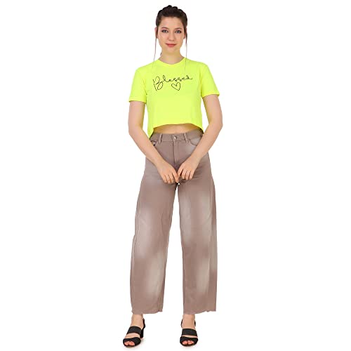 Image of Malachi Women Printed Crop T-Shirts