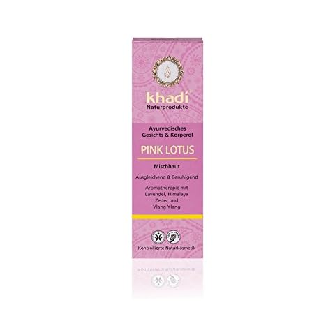 Khadi Lotus Pink Body Oil 100ml Cover