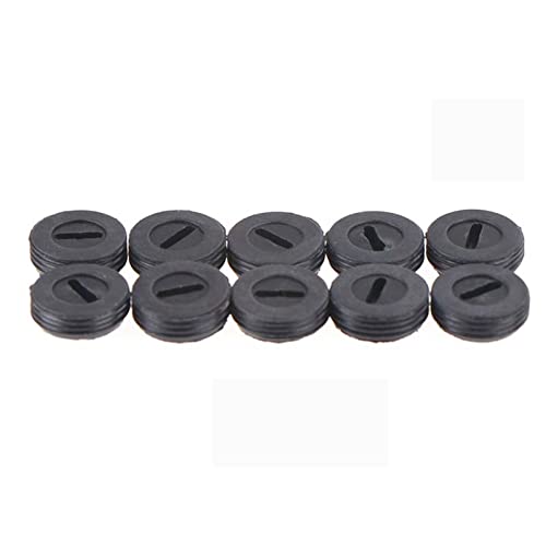 QAIXAG 10 pièces Black Plastic Vis Brone Brouss Broussder Couvercle du boîtier du boîtier.12 mm / 13 mm / 14 mm / 15 mm / 16 mm / 17 mm / 18 mm / 20 mm / 22 mm (Color : Black, Size : A3 14MM)