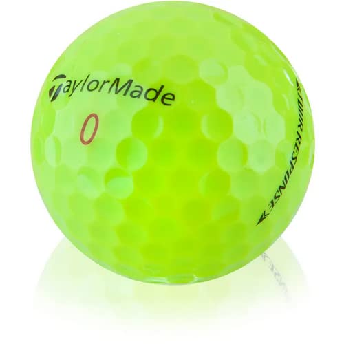 Taylormade 2022 Tour Response Yellow Personalized Golf Balls #TOP3