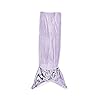 Heritage Kids Royal Plush Wearable Mermaid Tail Sequin Throw Blanket, Purple and Teal, 18"x52" (K630918) 31LYzNoMIPS. SS100