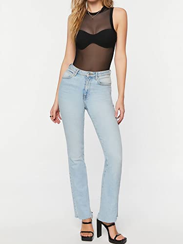 Allchic Womens Sheer Tank Tops, Sexy Mesh Halter Neck Blouses, Racer Back Sleeveless Shirts4