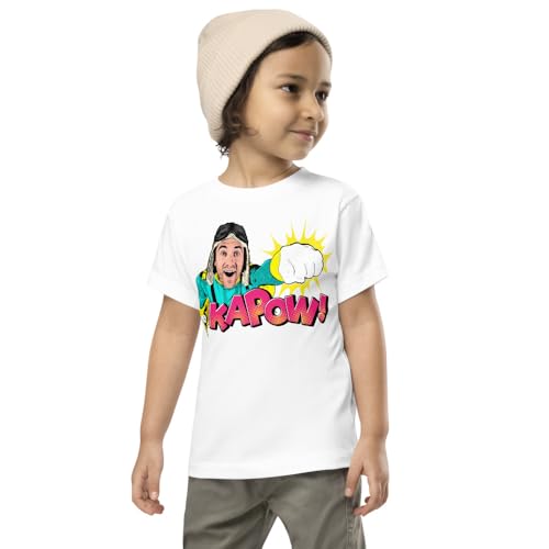 Danny Go! Baby Toddler, Kapow! Short Sleeve Superhero Tee - Main Image