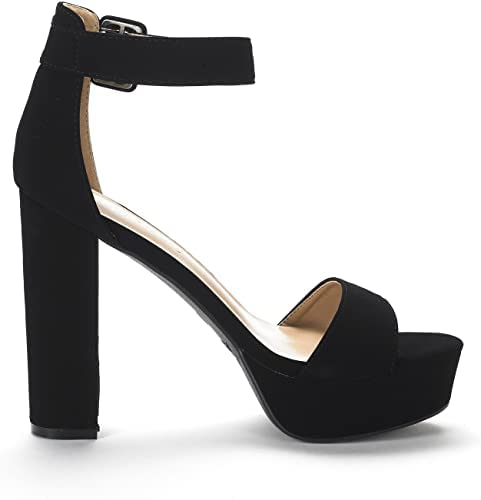 GLO GLAMP Womens Fancy Trending And Stylish Sandal for Womens And Girls (black, 3) (B0CKBRLW91) Amazon Price History, Amazon Price Tracker