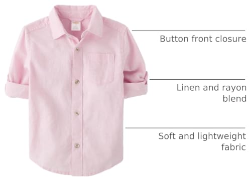 Image of Gymboree Boys' and Toddler Long Sleeve Button Up Shirt