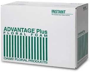 Bulk Advantage Plus Oasis Floral Foam. Case of 240 Bricks