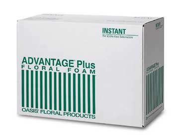 Bulk Advantage Plus Oasis Floral Foam. Case of 240 Bricks