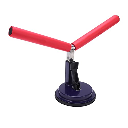 Universal Heavy Duty Kayak Roof Rack for Car Top, Red Aluminum Canoe Surfboard Snowboard Mounting Carrier with Suction Cups